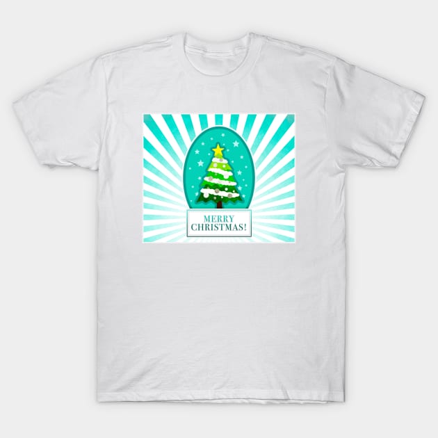 Merry Christmas! T-Shirt by Kelly Louise Art